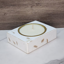 Load image into Gallery viewer, Single Cheese Mold Candle - White