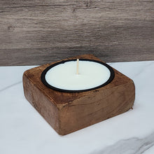 Load image into Gallery viewer, Single Cheese Mold Candle - Brown Stain
