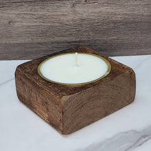 Load image into Gallery viewer, Single Cheese Mold Candle - Brown Stain
