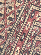 Load image into Gallery viewer, Vintage Bokhara Wool Rug
