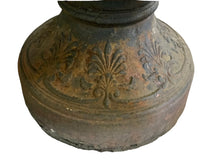 Load image into Gallery viewer, Antique Huge VIctorian Cast Iron Garden Urn
