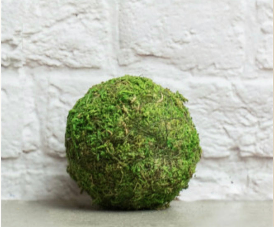 3 inch Decorative Moss Ball Bowl Filler